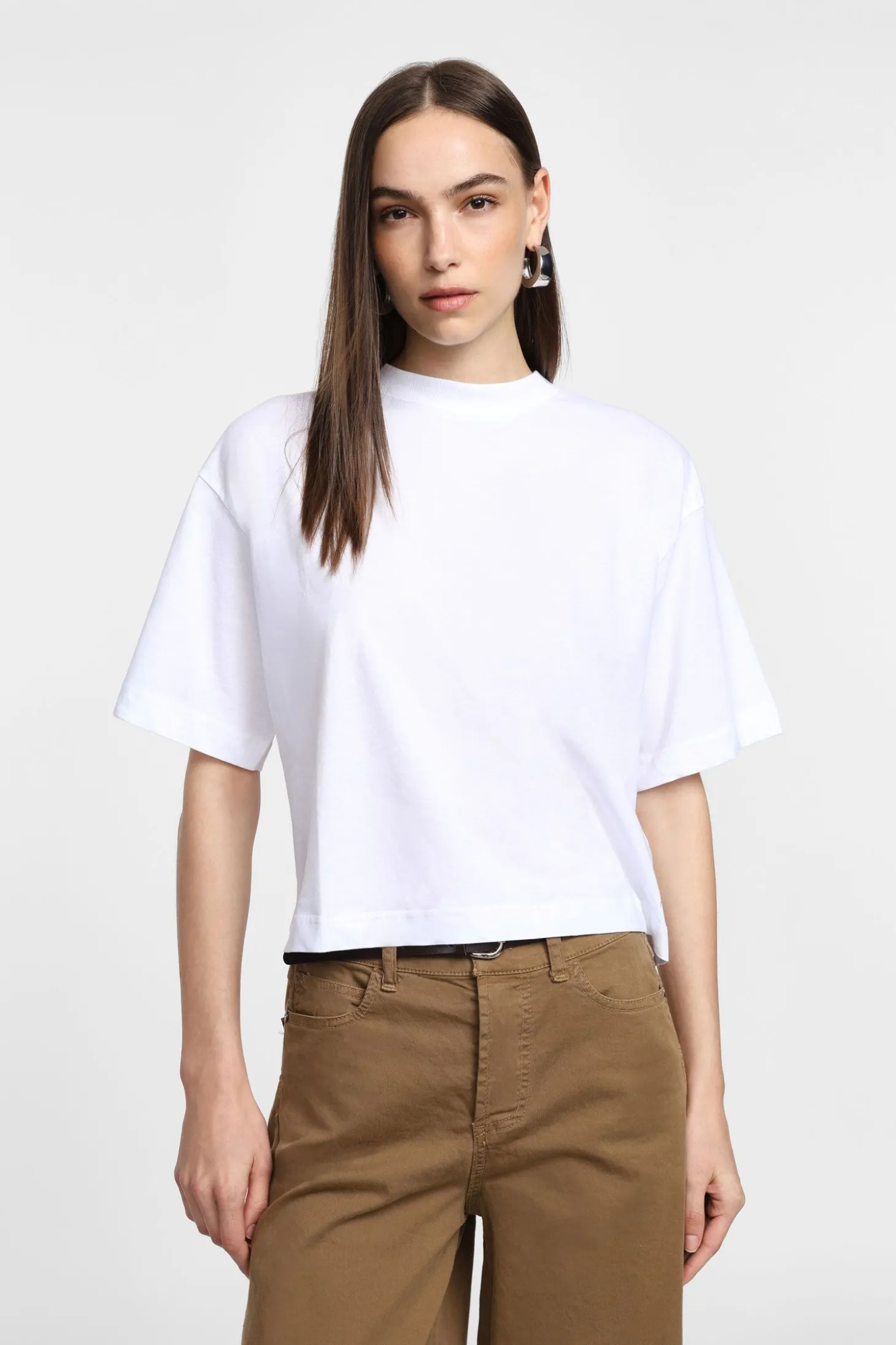 Ampia t-shirt con vestibilità rilassata