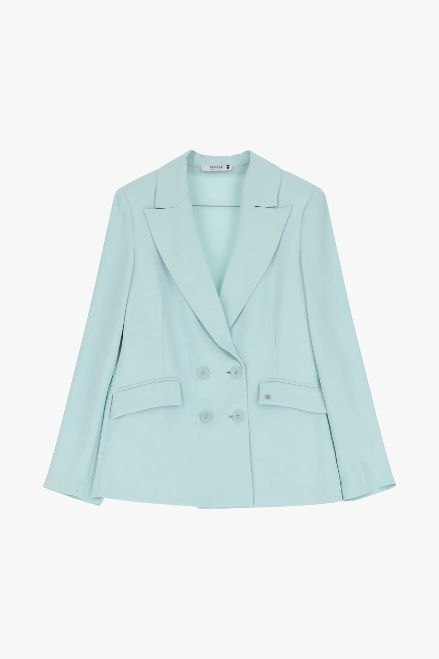 Blazer con doppia abbottonatura
