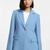 Blazer monopetto con tasche classiche