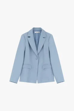 Blazer monopetto con tasche classiche