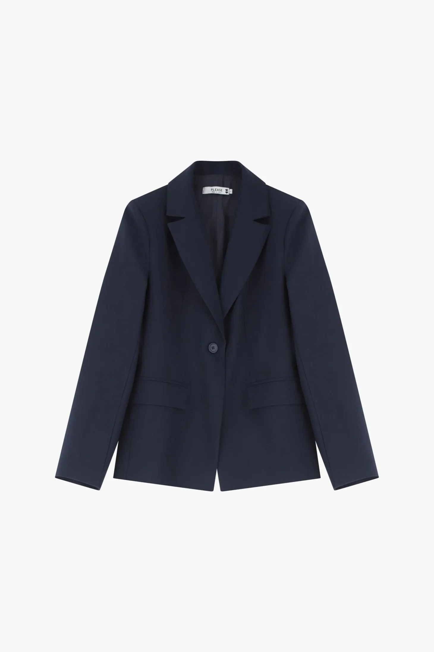Blazer monopetto con tasche classiche