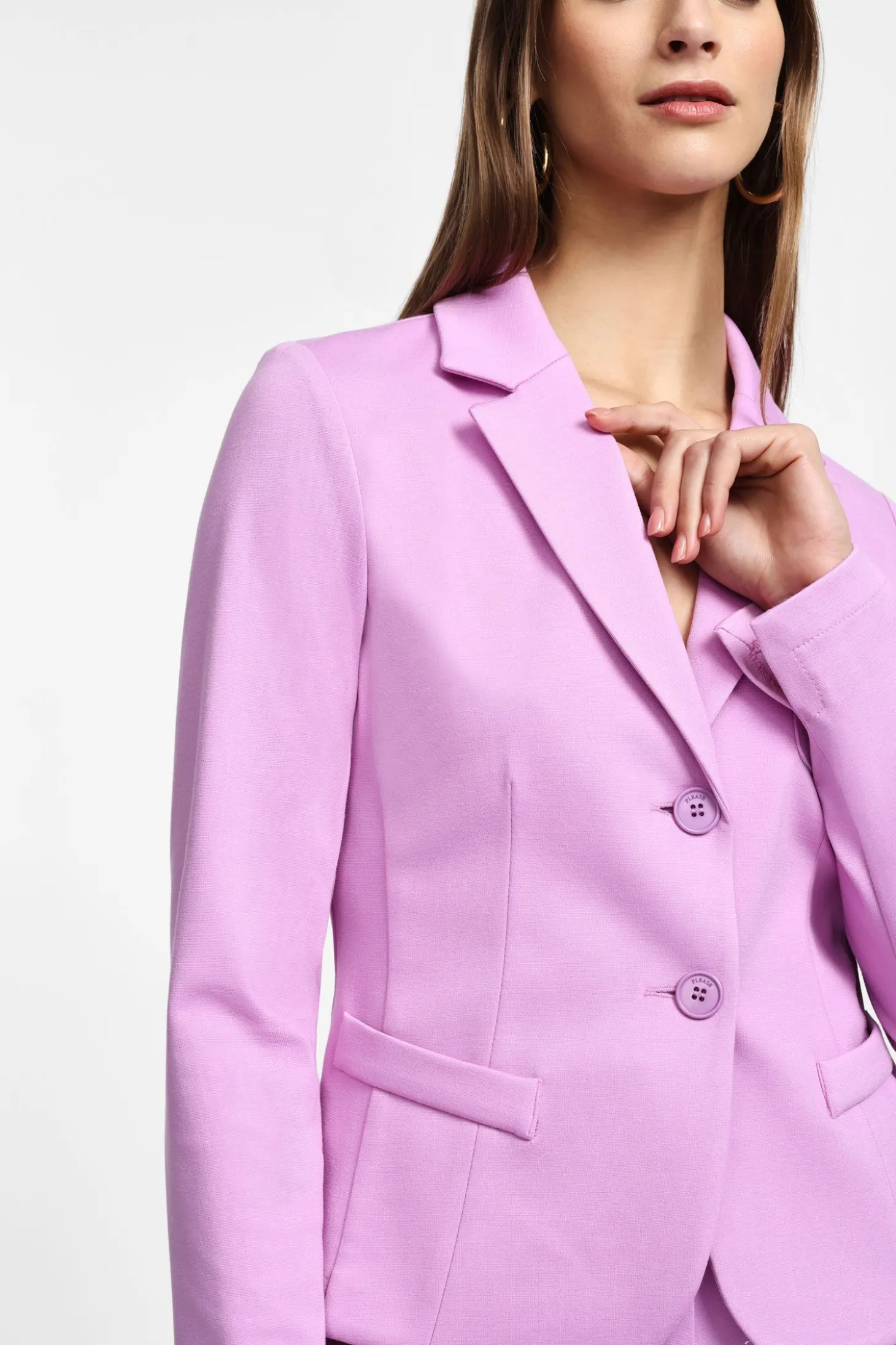 Blazer slim fit monopetto