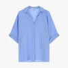 Camicia a maniche corte con colletto