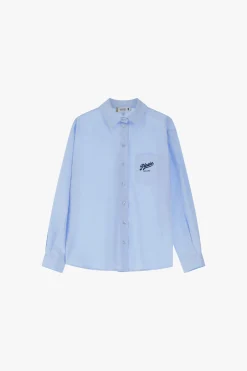 Camicia a maniche lunghe con logo