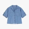 Camicia con bottoni e tasche