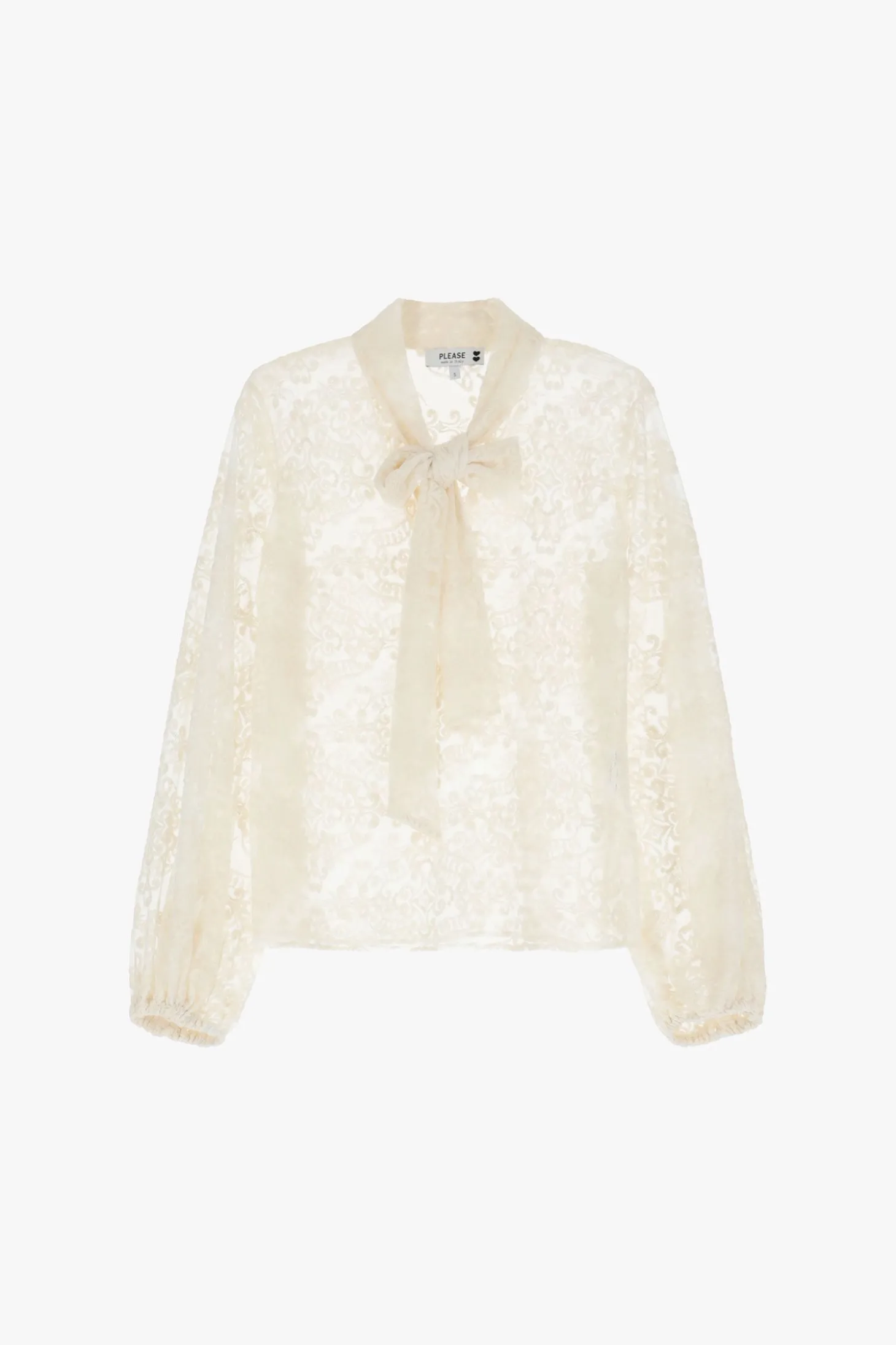 Camicia con maniche lunghe e stampa