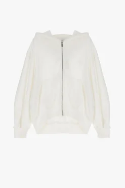 Felpa con cappuccio e zip