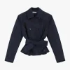Giubbotto stile trench con chiusura doppiopetto