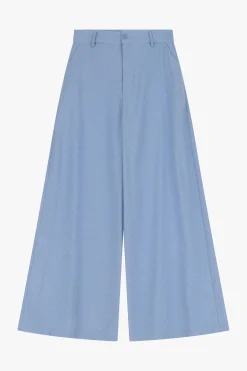 Pantaloni a gamba larga alti