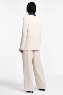 Pantaloni a gamba larga con pinces