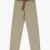 Pantaloni a sigaretta con cintura