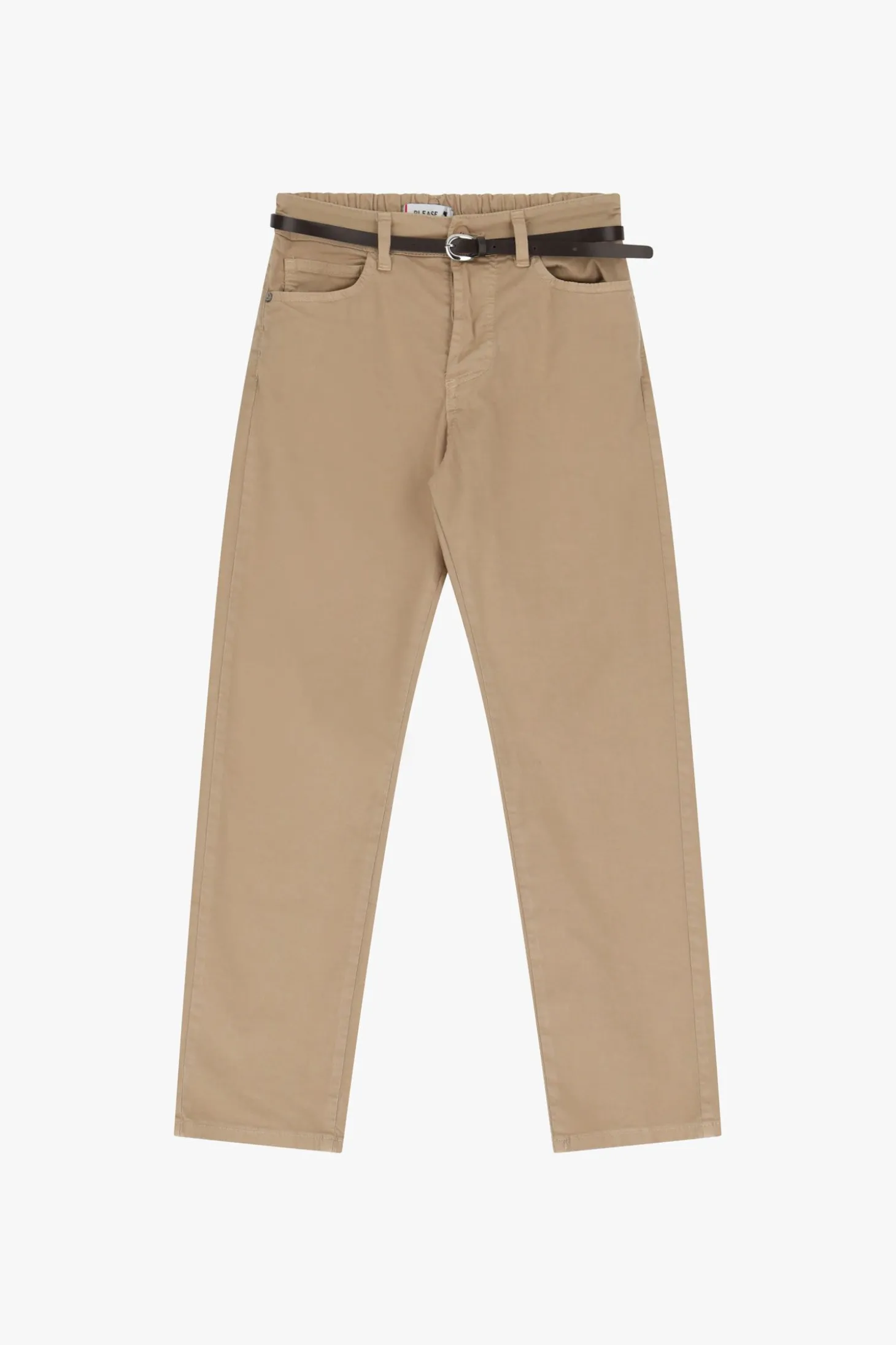 Pantaloni a sigaretta con cintura