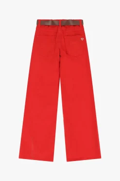 Pantaloni ampi con vita media
