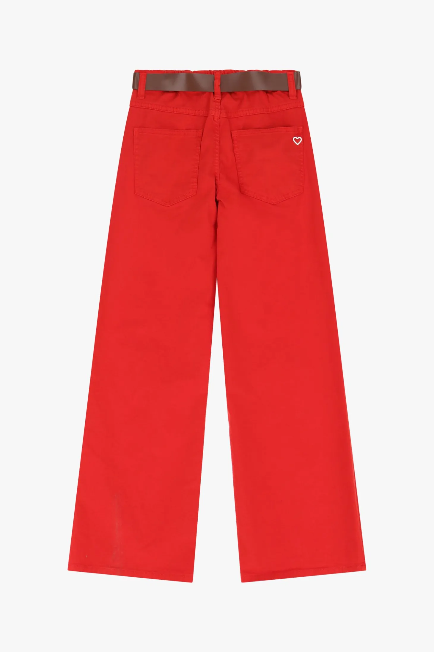 Pantaloni ampi con vita media