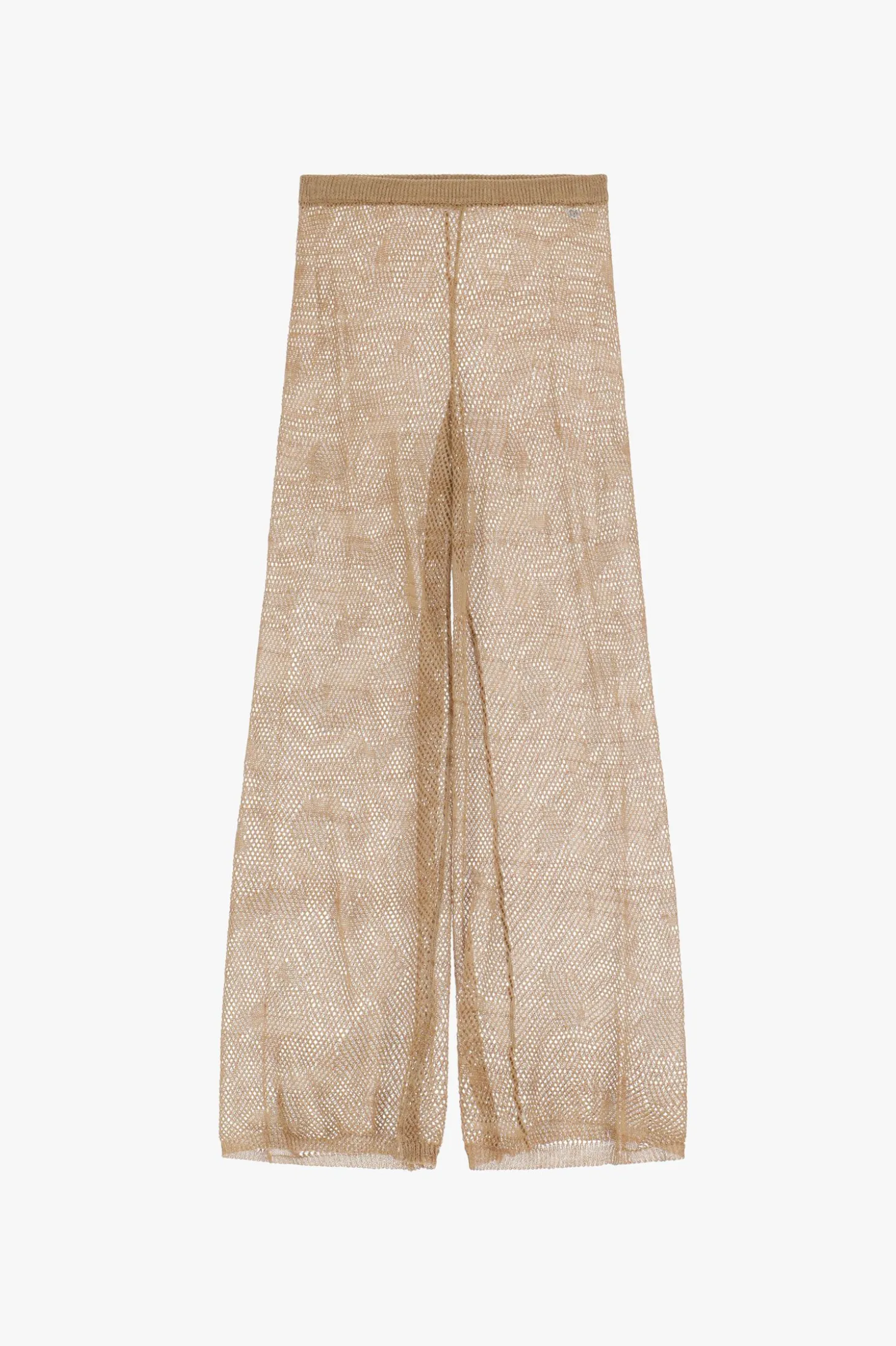 Pantaloni ampi traforati