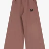 Pantaloni jogging a gamba larga con coulisse