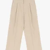 Pantaloni palazzo a vita alta