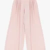 Pantaloni palazzo a vita alta