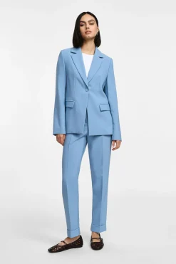 Pantaloni sartoriali a tinta unita
