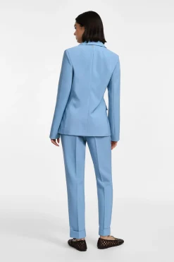 Pantaloni sartoriali a tinta unita
