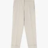 Pantaloni sartoriali a vita media