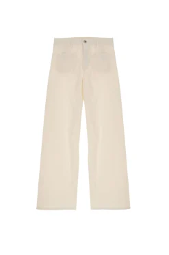 Pantaloni wide leg con tasche