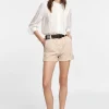 Shorts con cintura e tasche verticali