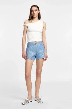 Shorts regular-fit con cinque tasche