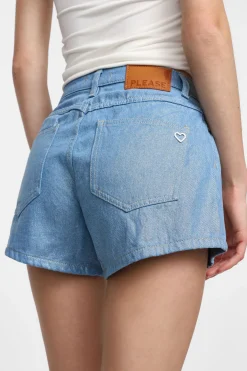 Shorts regular-fit con cinque tasche