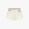 Shorts regulari a tinta unita
