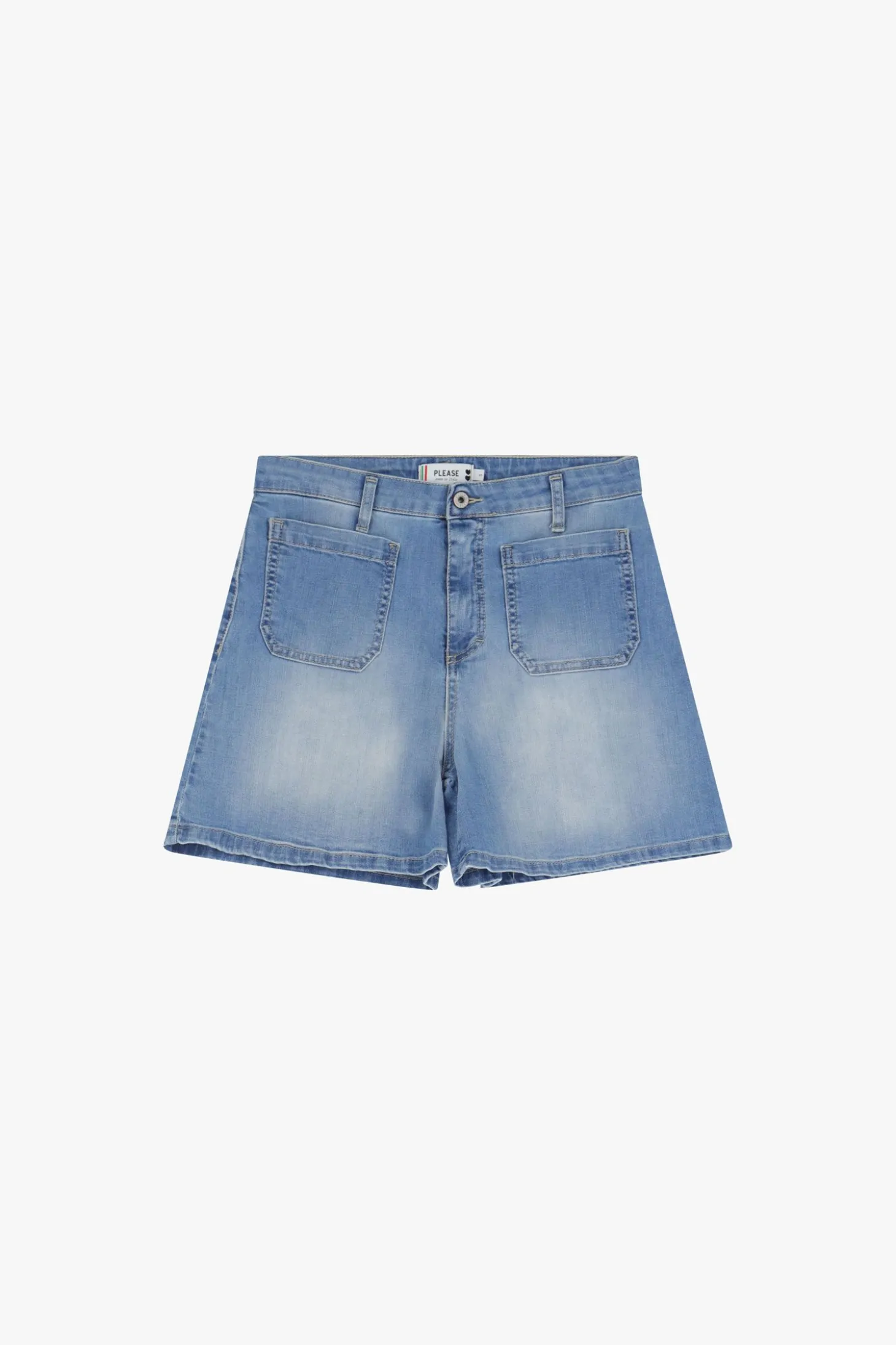 Shorts regulari con tasche frontali
