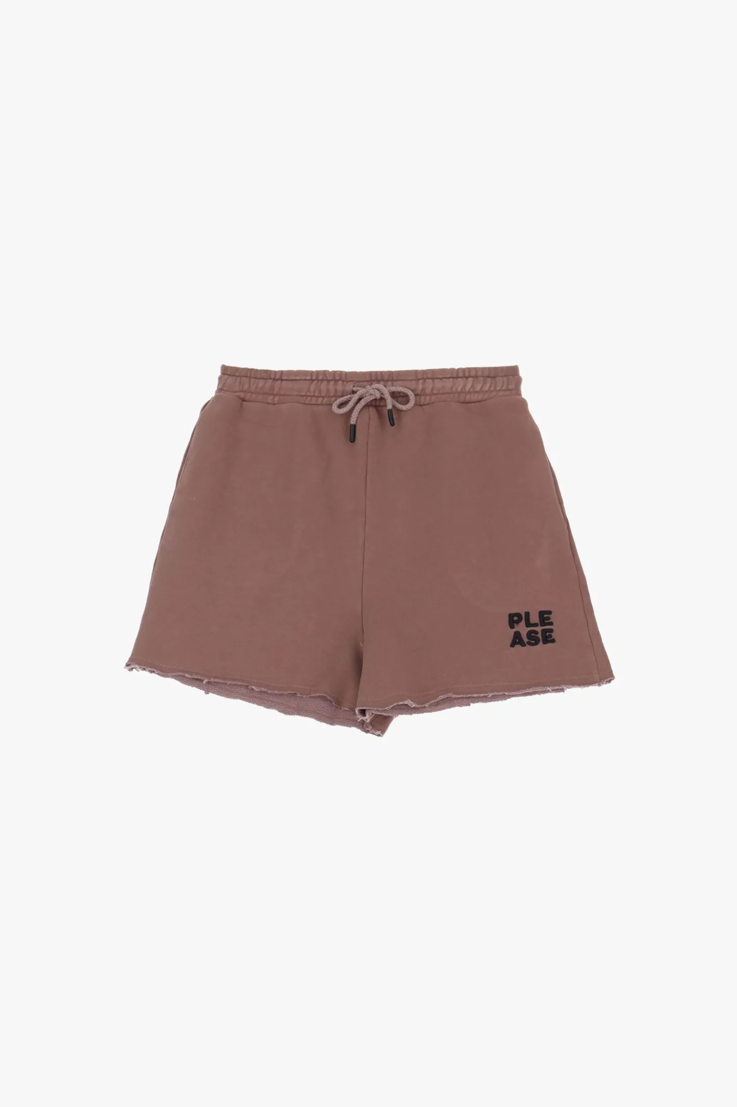Shorts sportivi con coulisse e logo ricamato