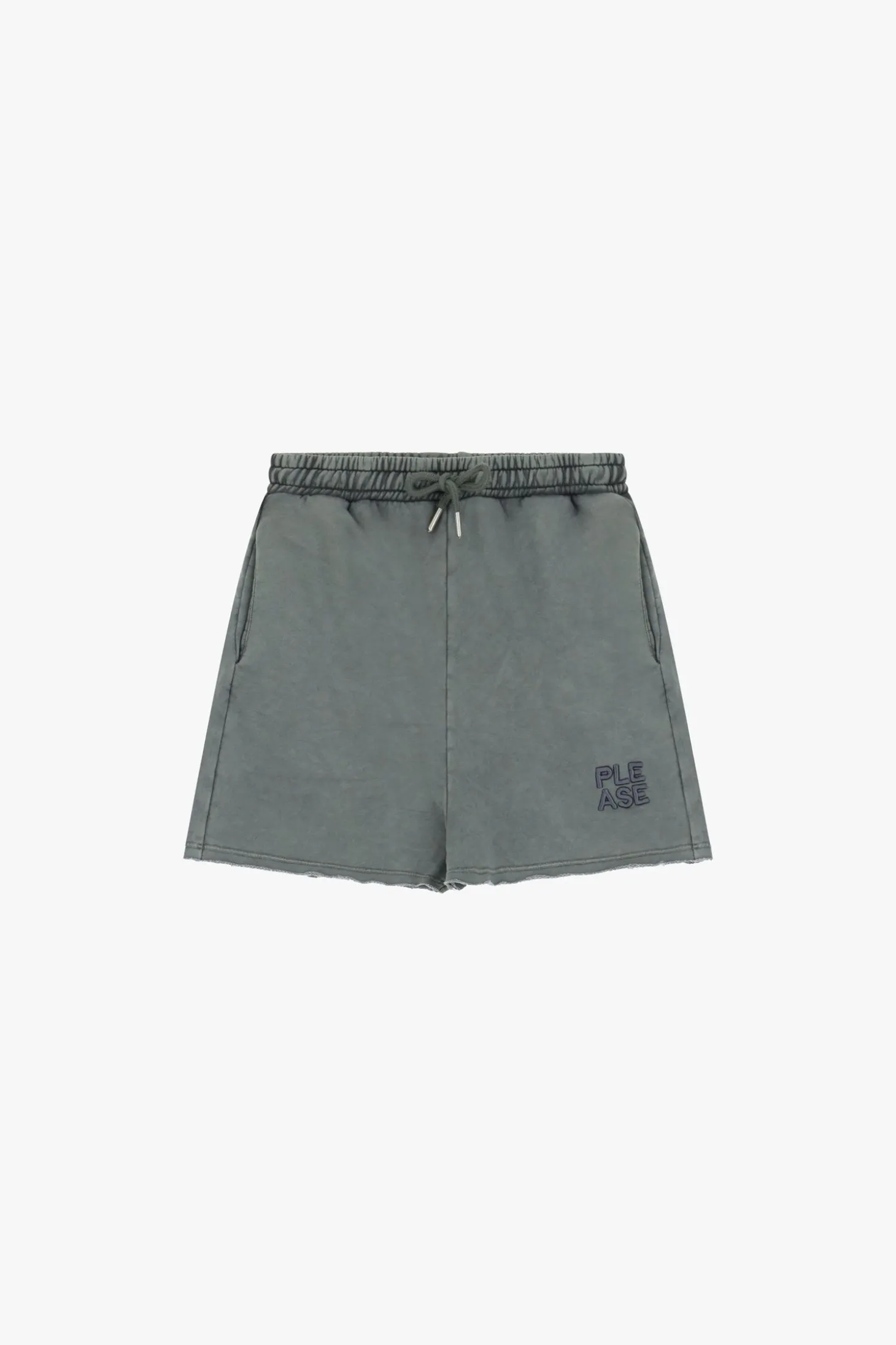 Shorts sportivi con coulisse e logo ricamato