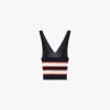 Top in maglia a righe