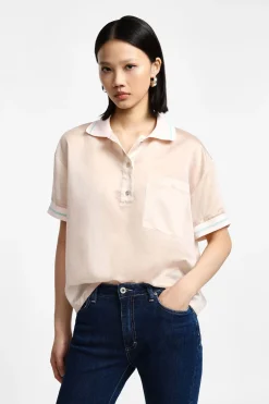 T-shirt collo polo maniche corte