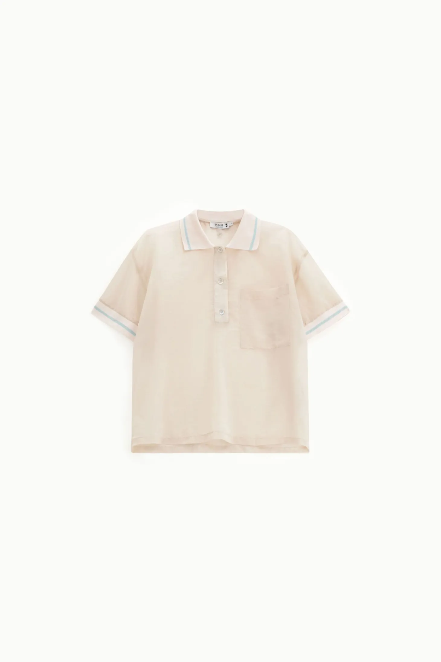 T-shirt collo polo maniche corte