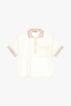T-shirt collo polo maniche corte