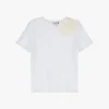 T-shirt maniche corte con maxi fiore