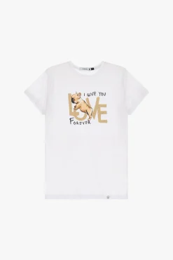 T-shirt maniche corte con stampa
