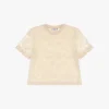 T-shirt stampa floreale manica corta