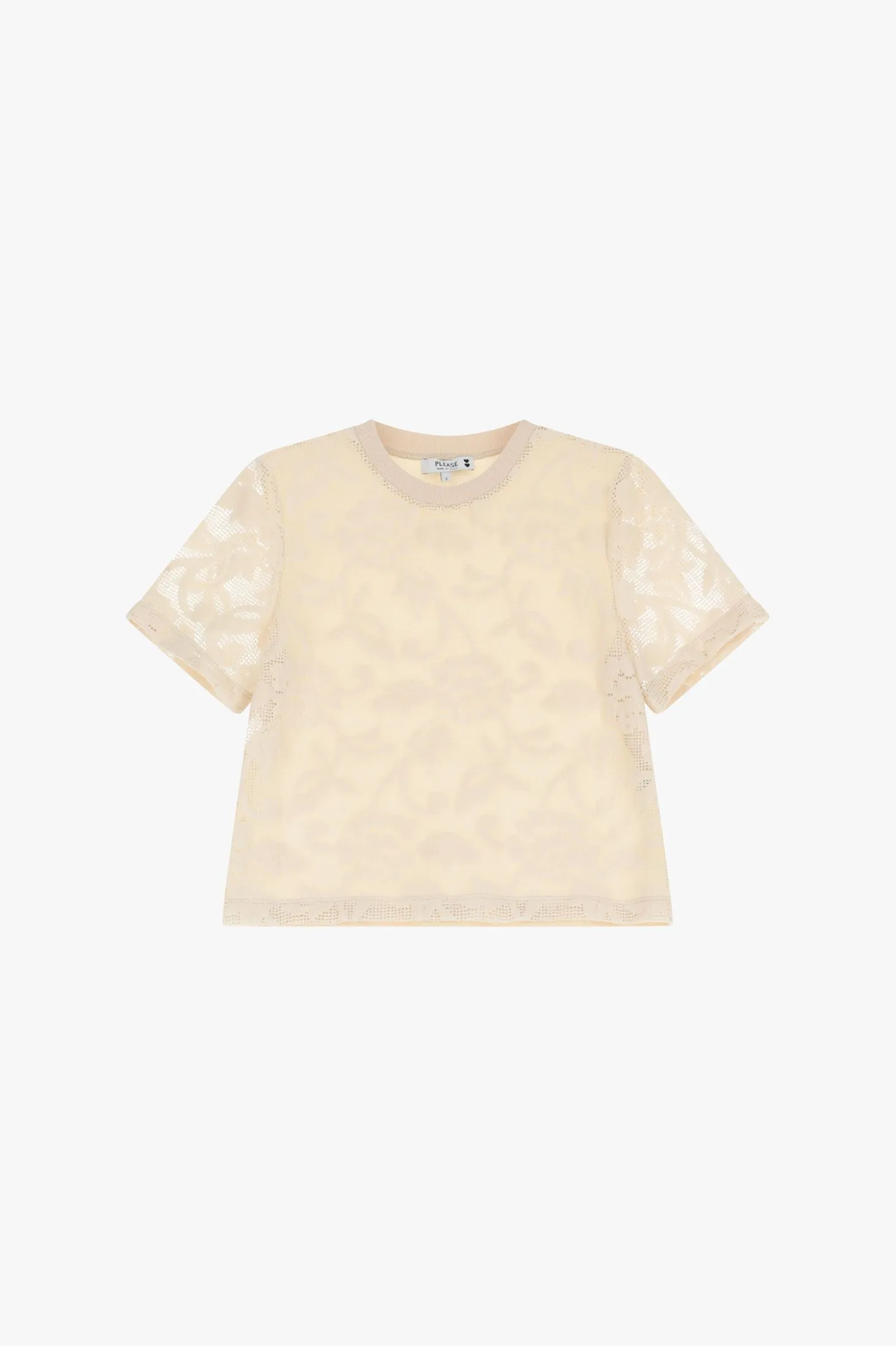 T-shirt stampa floreale manica corta